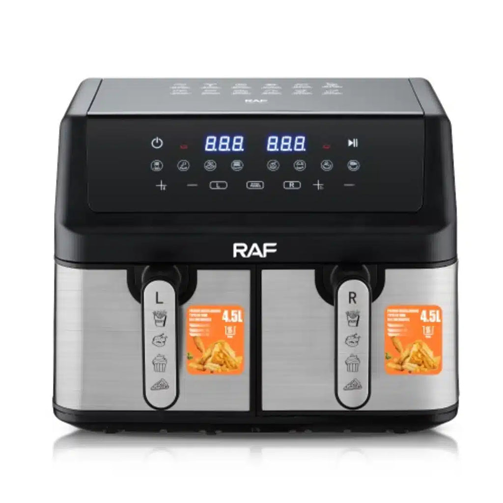 RAF Multifunctional Digital Air fryer 4.5L + 4.5L R.5382 - 2000W
