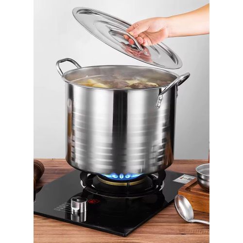 Heavy-Duty Stainless Steel Stockpot Set