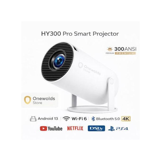 MagCubic HY300 Smart Portable Projector – HD Home Cinema with 180° Rotation