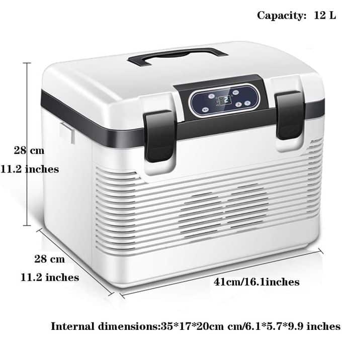Smart Portable Car Refrigerator & Digital Freezer – High-Efficiency Electric Cooler