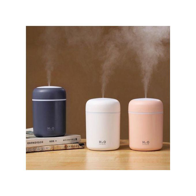 H2O Smart Nano-Mist Portable Humidifier with RGB Mood Lighting