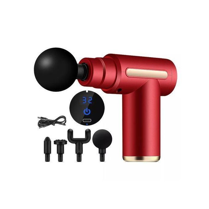 Professional Body massage gun 4 heads.