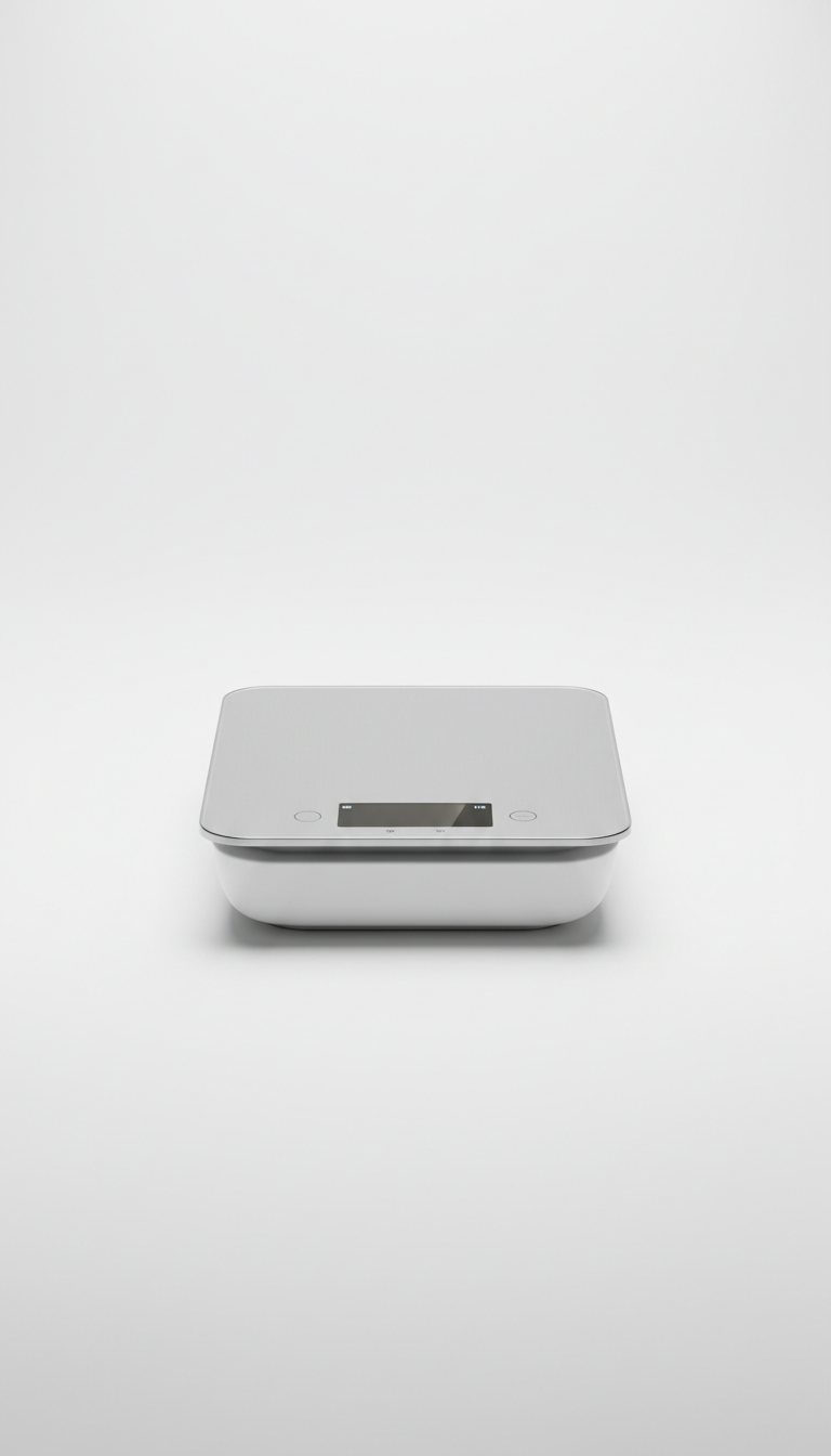 Minimalist Digital Kitchen Scale