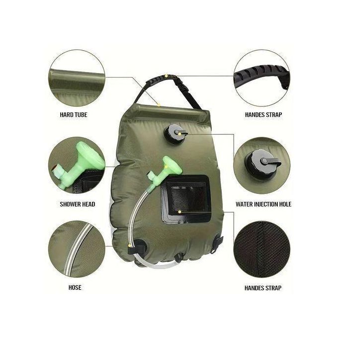 20L Solar Camping Shower Bag