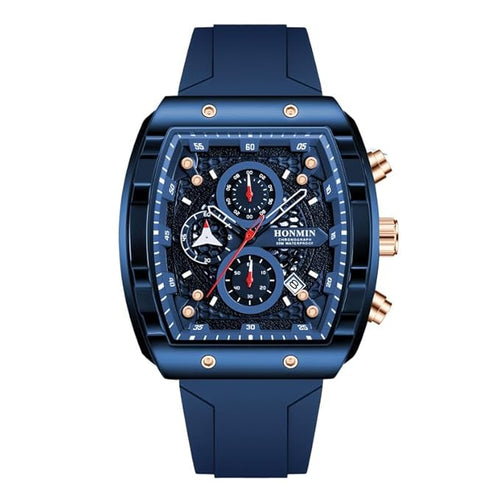 1PCS Multifunction Luminous Sports Watch for Men – Waterproof Casual Quartz Watch with Chronograph & Date Display, Durable Outdoor Wristwatch