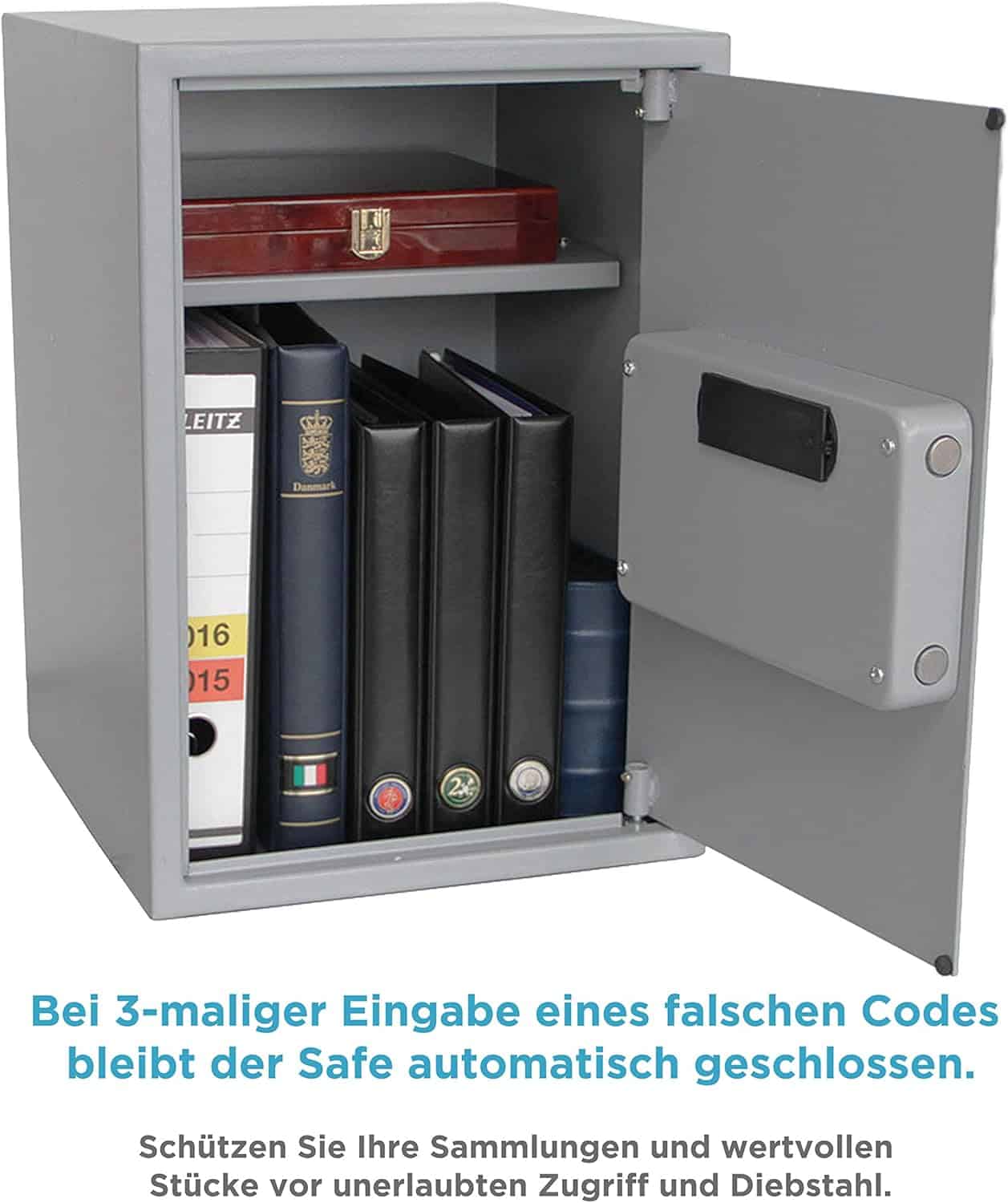 Compact electronic digital safe