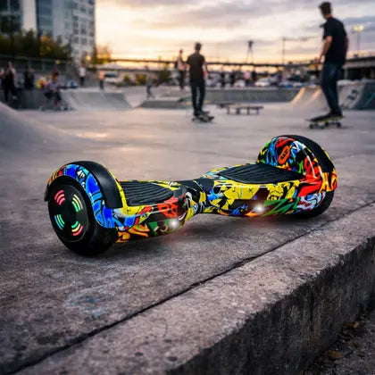 8.5" All-Terrain Graffiti Self-Balancing Hoverboard