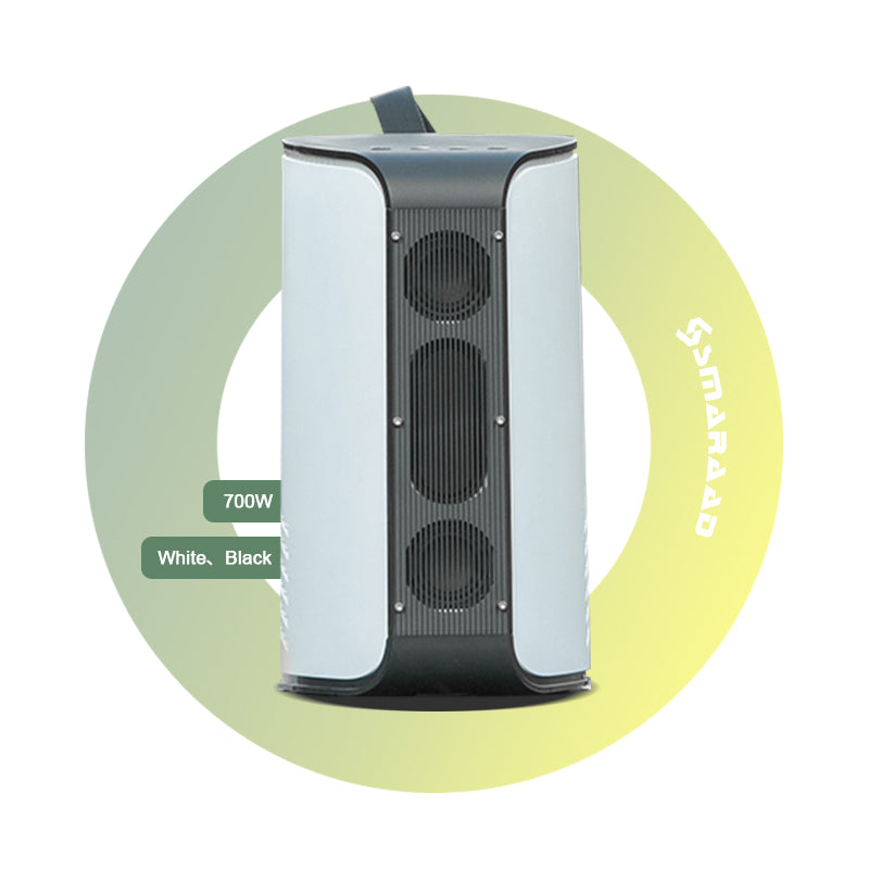 Philips 700W SKA700T Outdoor Power Station & Portable Solar Generator with Bluetooth Speakers