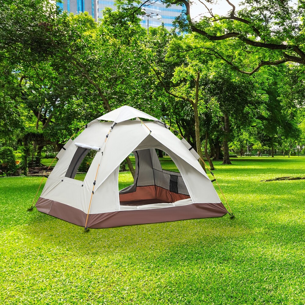 8-4 Person Automatic Instant Pop-Up Camping Tent