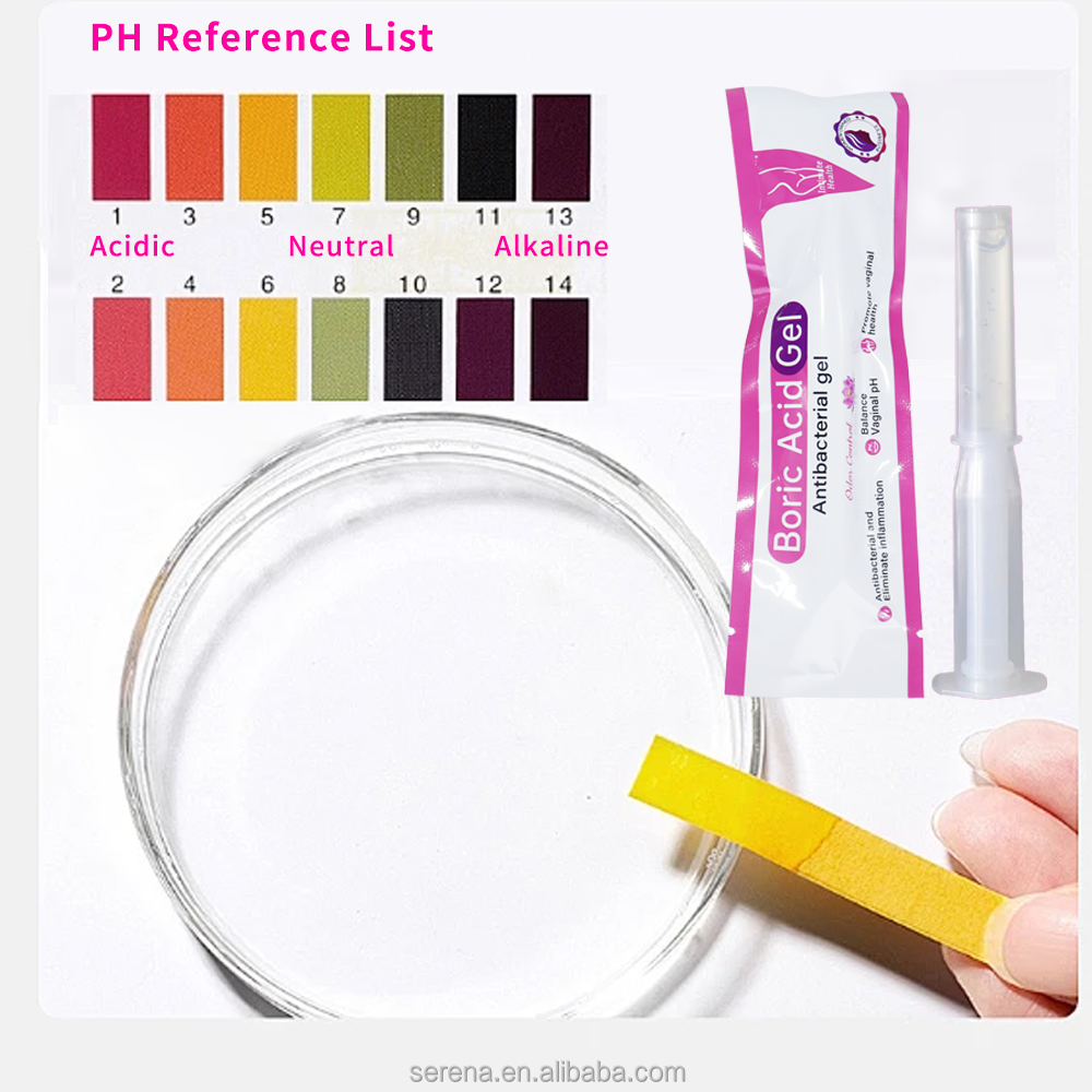 Boric Acid Antibacterial Feminine Gel Applicators