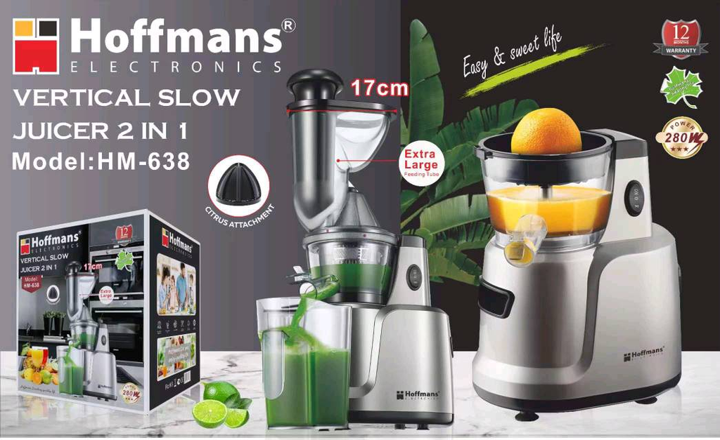 Hoffmans Electronics cold press juicer