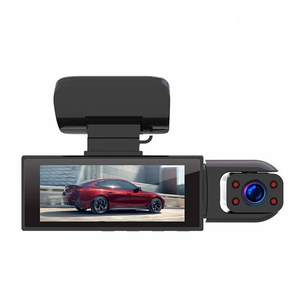 Dual-Lens HD Car Dash Camera & Driving Recorder