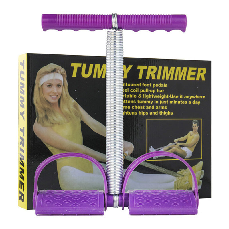 Single-Spring Tummy Trimmer & Resistance Fitness Exerciser