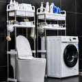 Multi-Functional Over-the-Toilet & Washing Machine Storage Rack Organizer