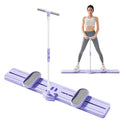 Foldable Pelvic Floor & Inner Thigh Leg Slider Machine with Handlebar