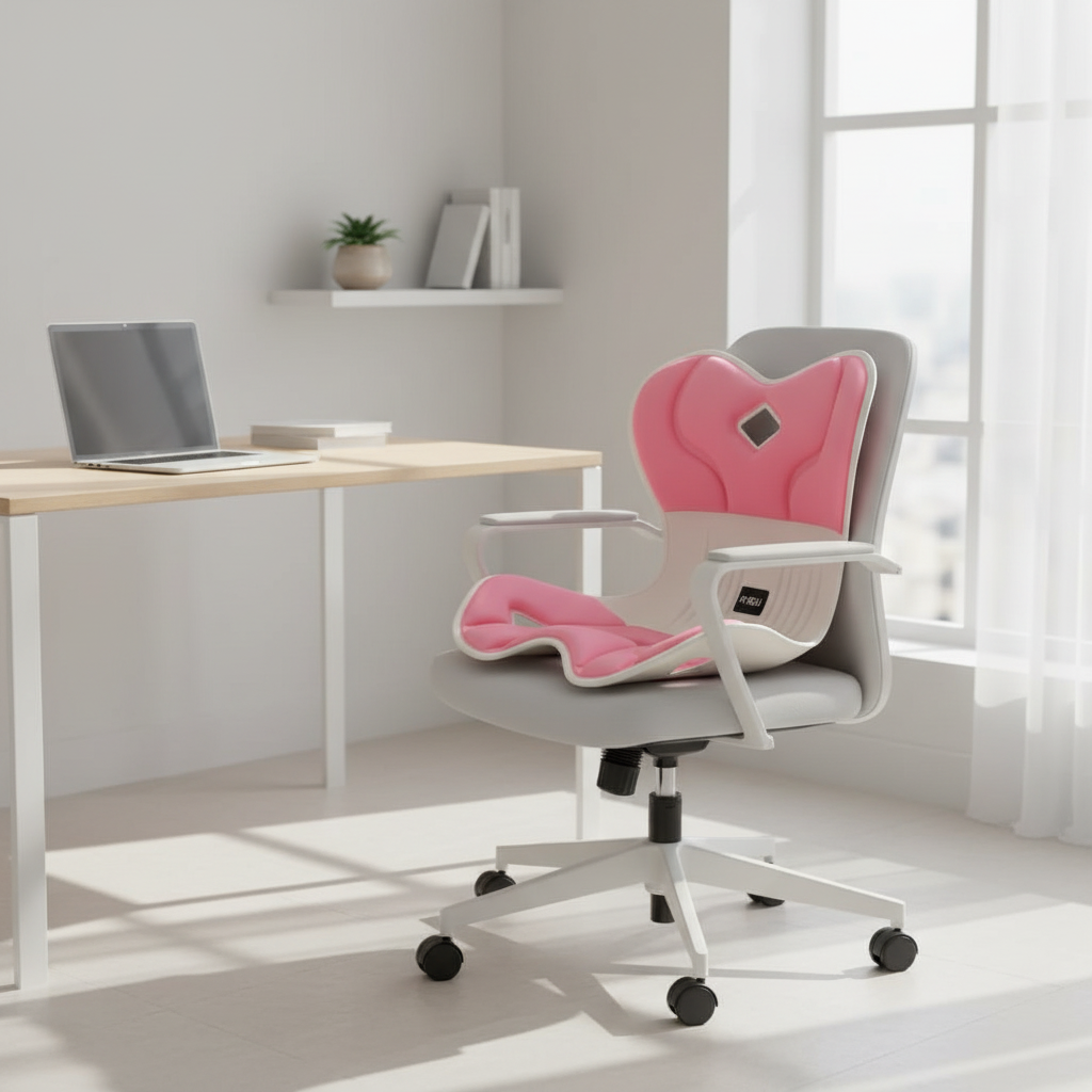 Ergonomic chair back and seat support system