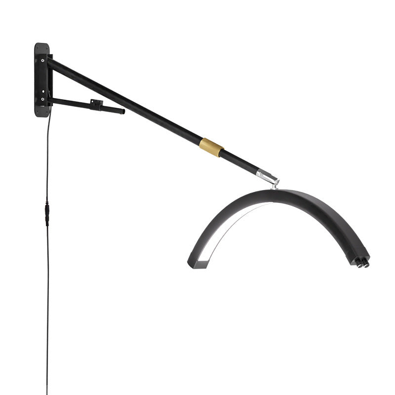 Wall-Mounted Half-Moon LED Esthetician & Lash Light