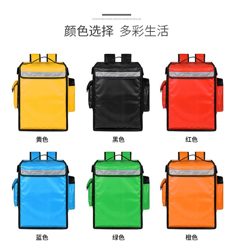 Heavy-Duty Insulated Food Delivery Backpack & Thermal Takeout Bag