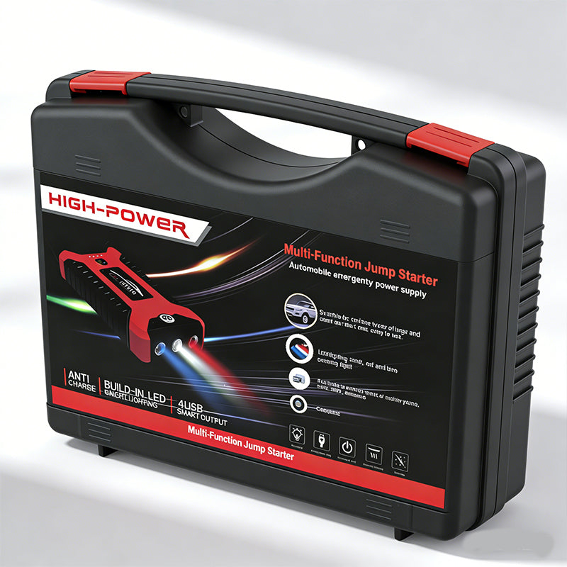 Multi-Function High-Power Portable Car Jump Starter & Power Bank Kit