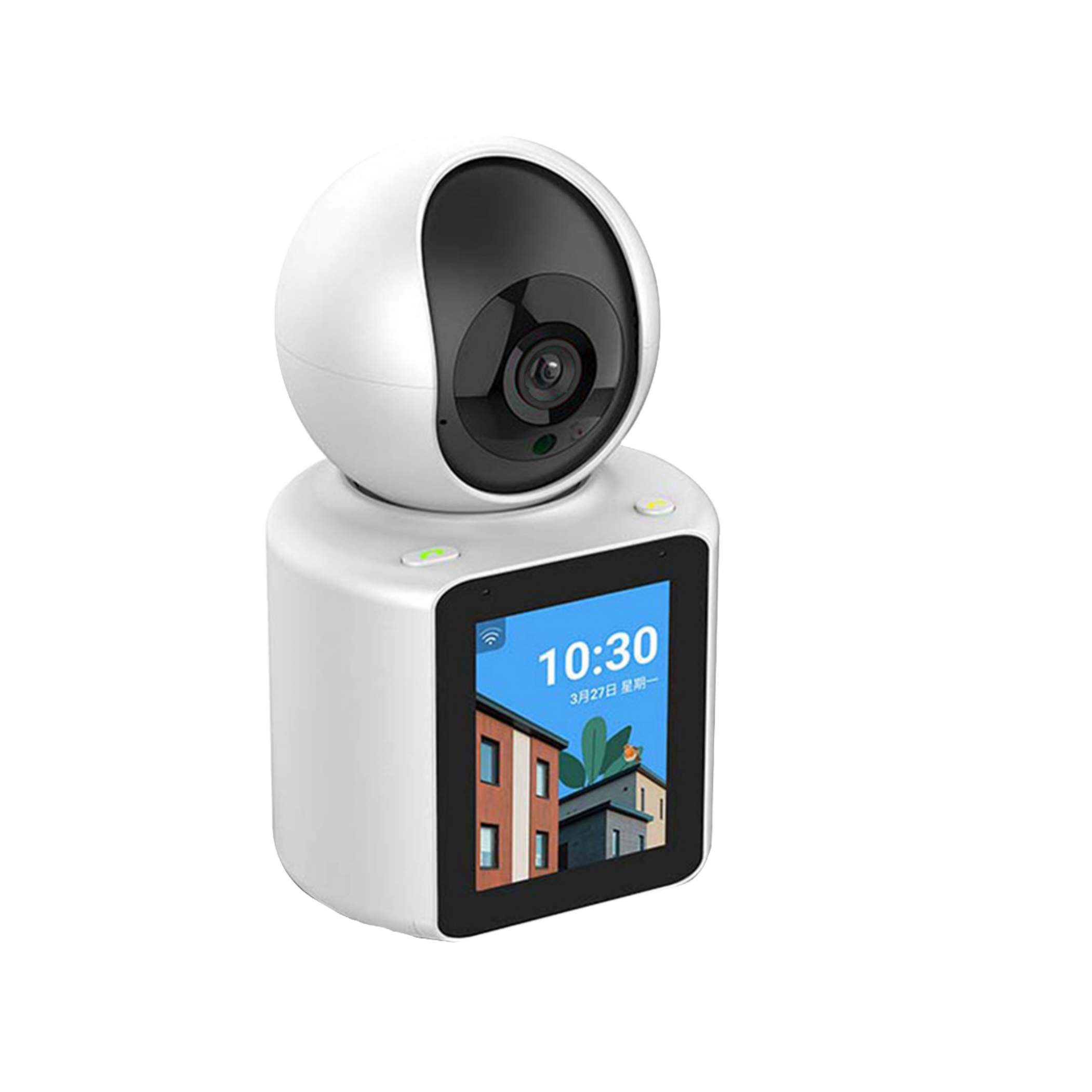 Smart Video Calling WiFi Camera with 2.8" IPS Screen – 1080P HD Two-Way Audio Security Monitor