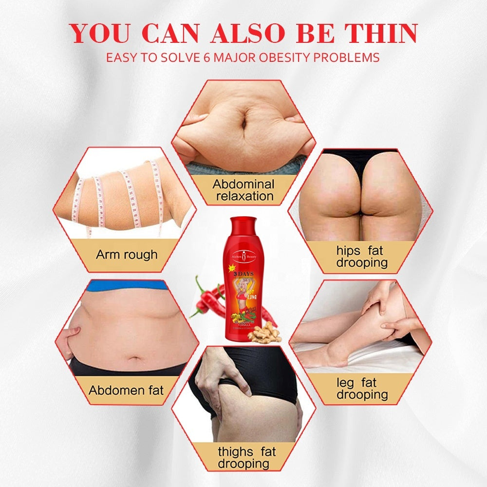 Aichun Beauty 3 Days Ginger & Chilli Hot Slimming & Fitting Cream