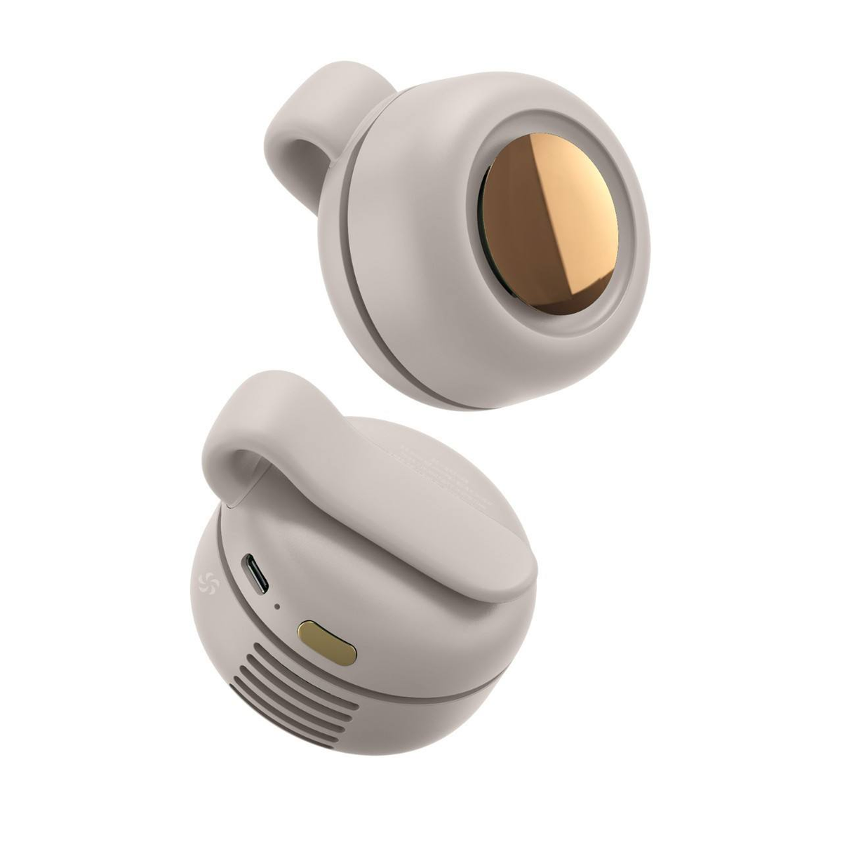 Portable Clip-On Wearable Personal Cooling Fan with Thermal Cold Plate