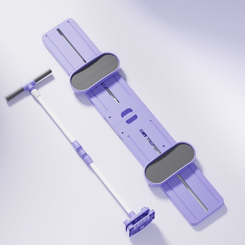 Foldable Pelvic Floor & Inner Thigh Leg Slider Machine with Handlebar
