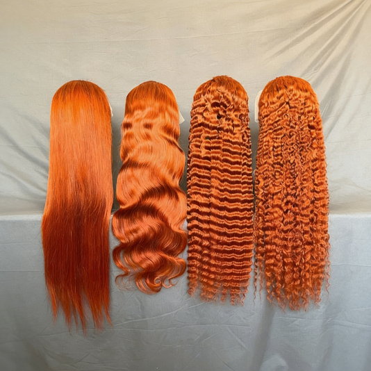 The Ginger Copper Collection – Premium Lace Front Units