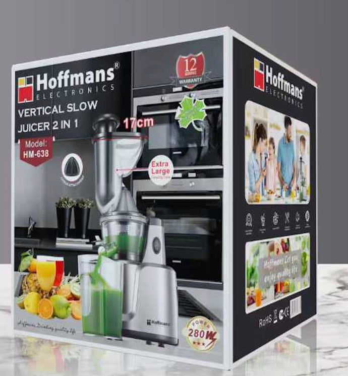 Hoffmans Electronics cold press juicer