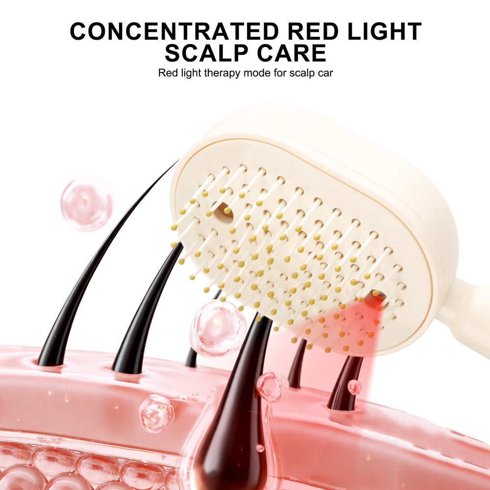 Electric Self-Cleaning Pet Hair Remover & Grooming Brush