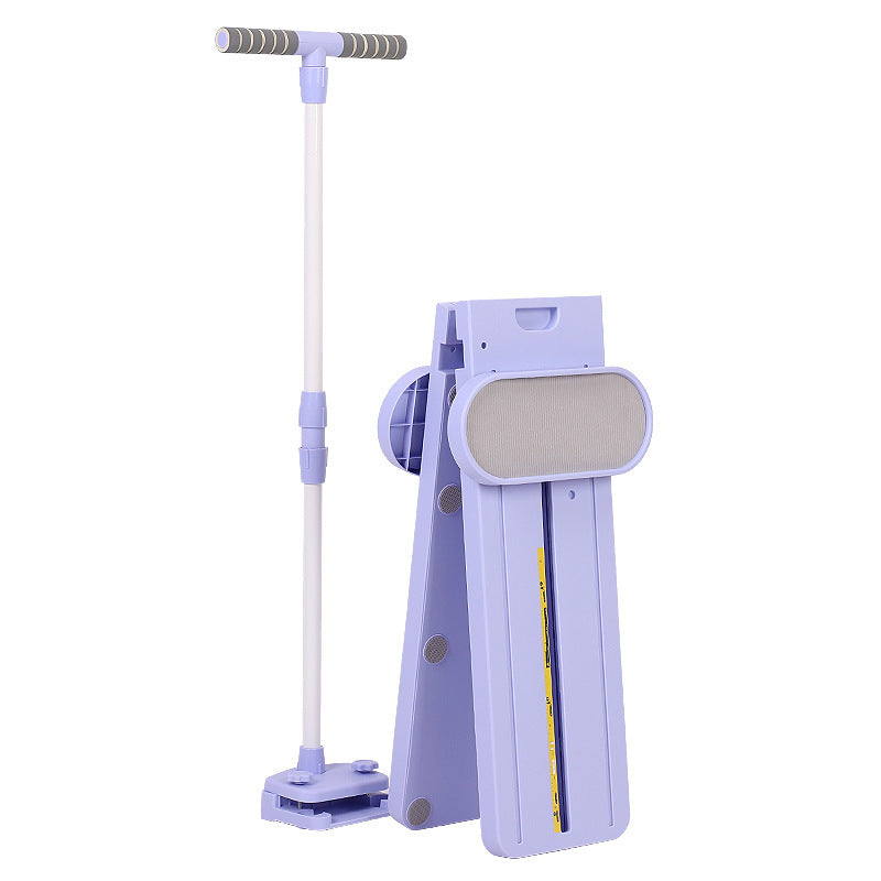 Foldable Pelvic Floor & Inner Thigh Leg Slider Machine with Handlebar