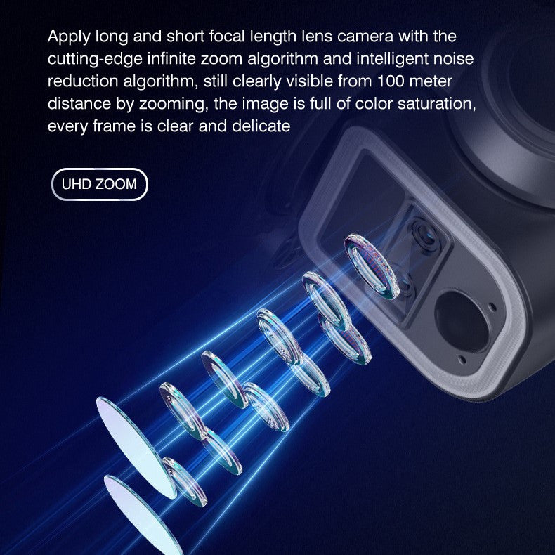 Solar-Powered 360° Security Camera: Total Peace of Mind, No Wires Required