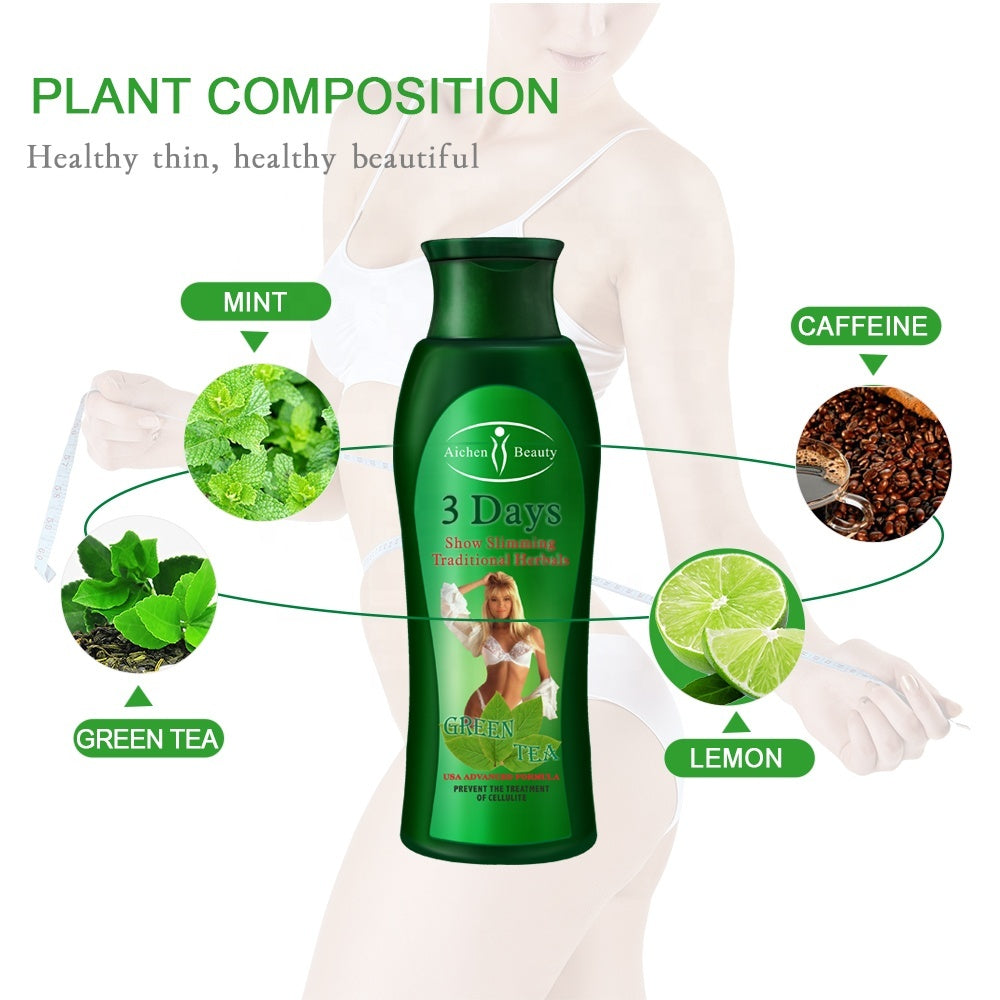 Aichun Beauty Green Tea 3-Days Slimming & Anti-Cellulite Cream
