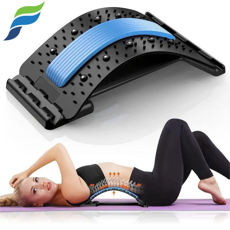Adjustable Back Stretcher & Lumbar Pain Relief Device