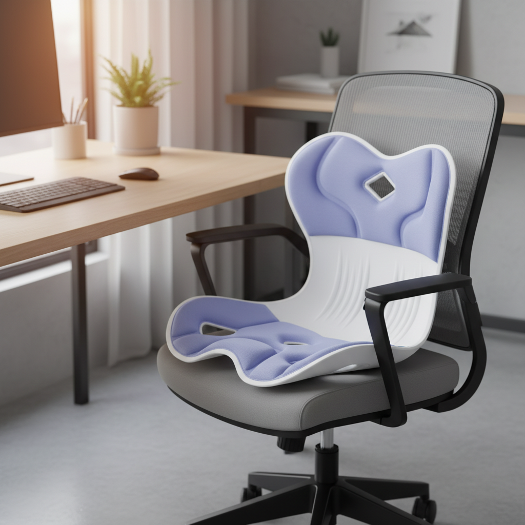 Ergonomic chair back and seat support system