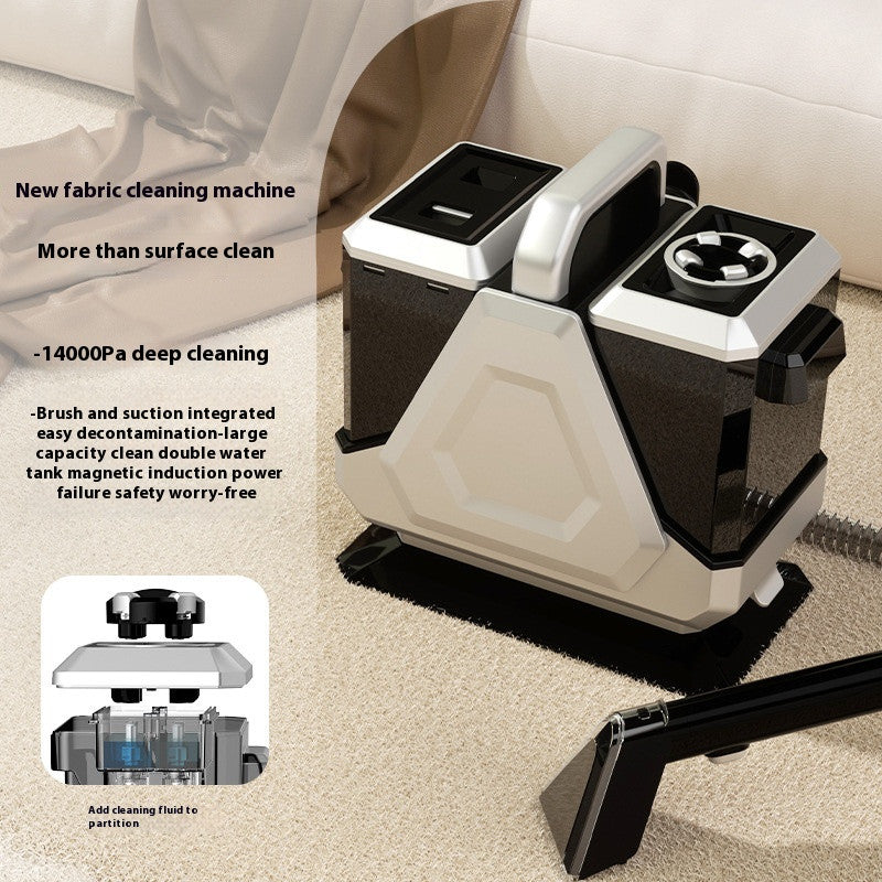 Portable carpet and upholstery spot cleaner