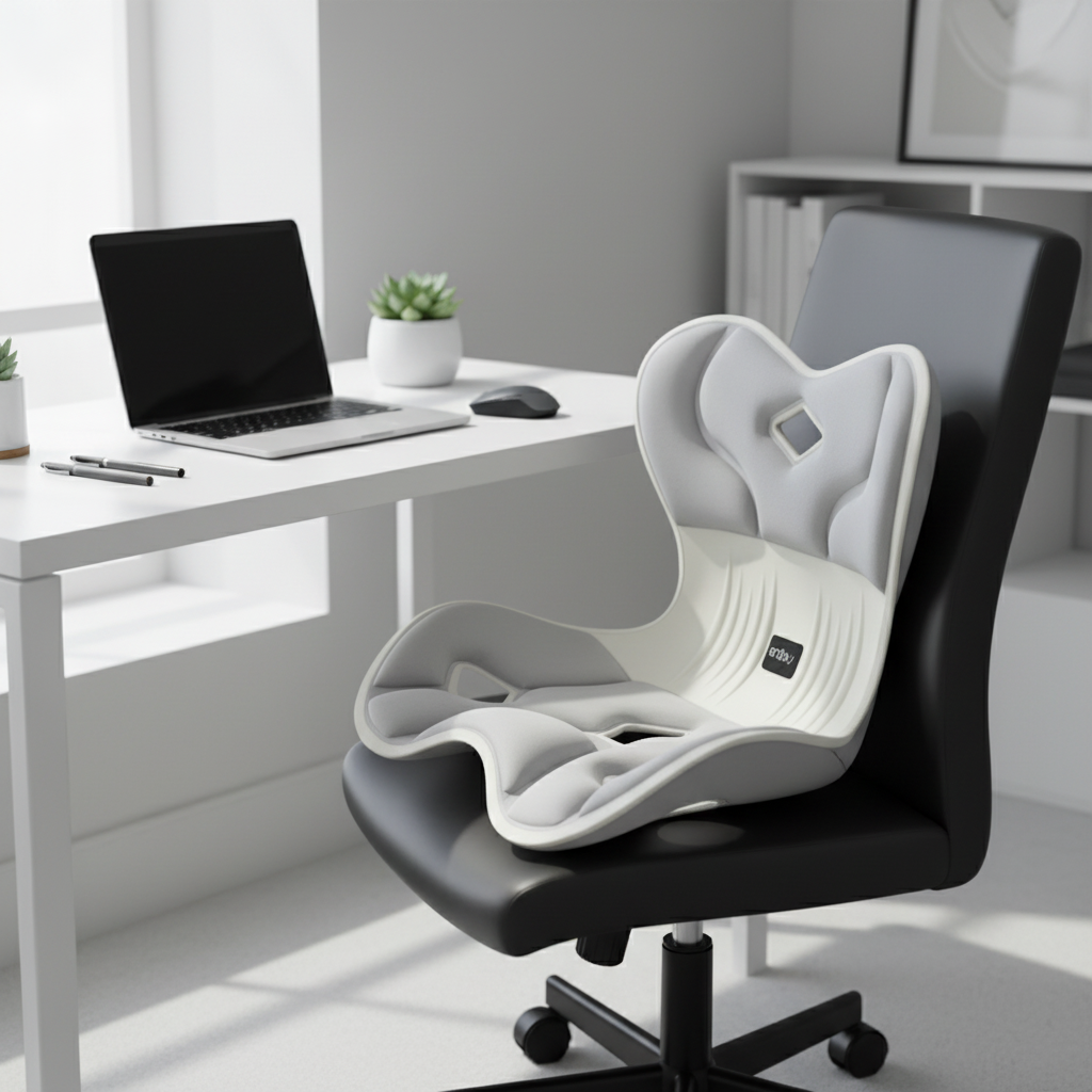 Ergonomic chair back and seat support system