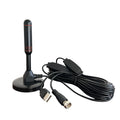 HD Digital TV Antenna with Magnetic Base & Signal Booster