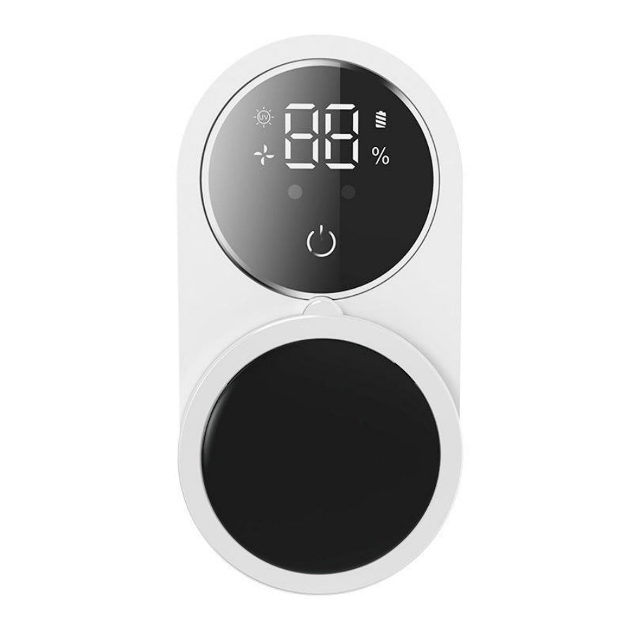 Smart Wall-Mounted UV Toothbrush Sanitizer & Holder with LED Display
