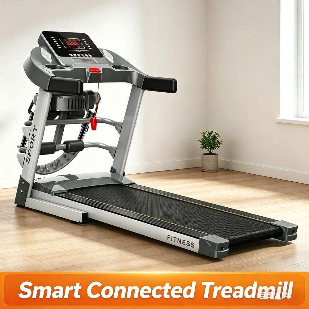 Heavy-Duty Electric Folding Treadmill & Fitness Running Machine