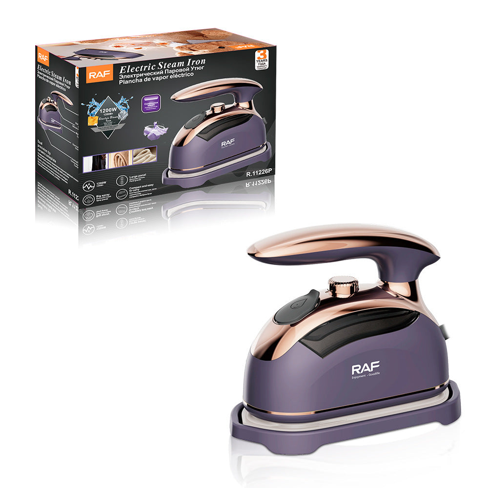 RAF Portable Handheld Garment Steamer & Mini Iron – Compact Travel Clothes Steamer