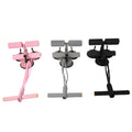 portable sit-up assistant bar with integrated resistance bands