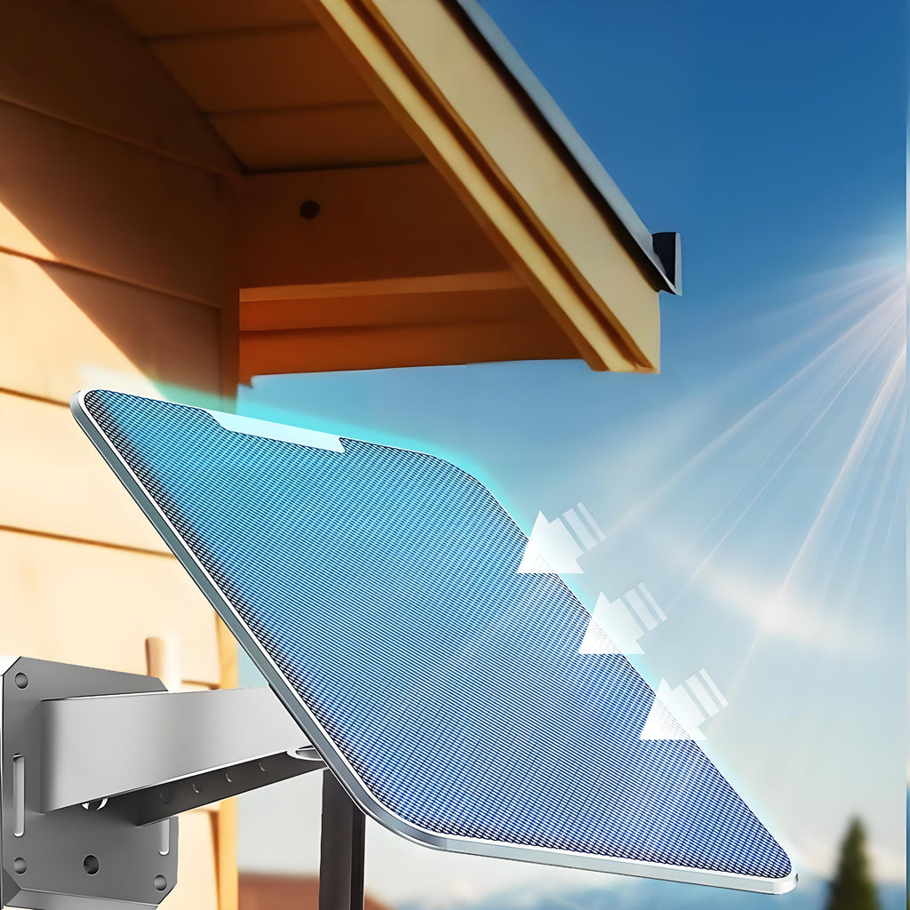 Solar-Powered 360° Security Camera: Total Peace of Mind, No Wires Required