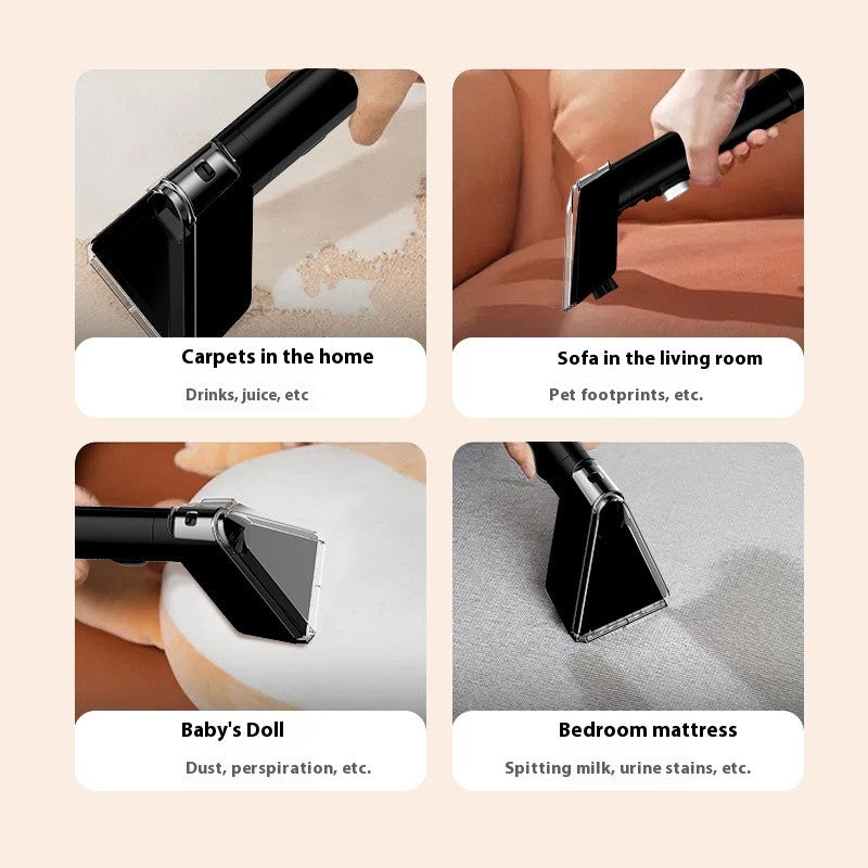 Portable carpet and upholstery spot cleaner