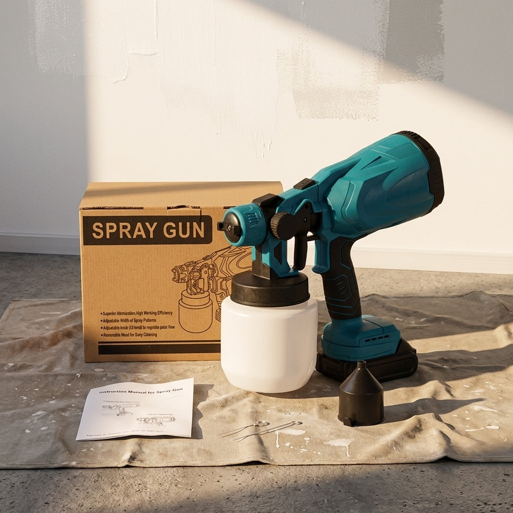 Cordless Electric Paint Spray Gun Set
