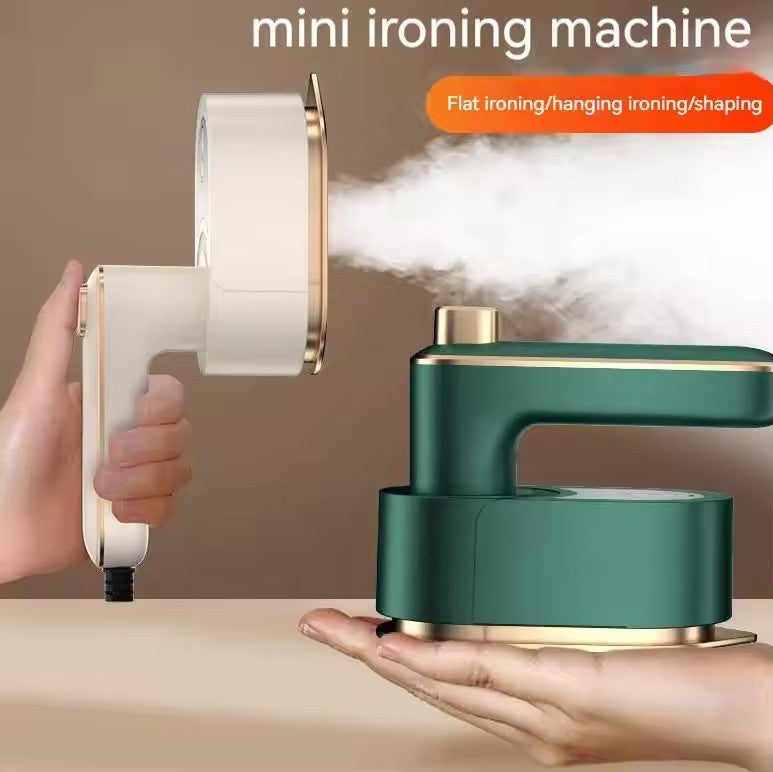 Mini Steam Iron for Clothes - Portable Compact Travel Size Steamer of 180° Rotatable Micro Steam Iron Small Handheldfor Dry & Wet Ironing Home Travel...MULTI-Color