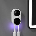 Smart Wall-Mounted UV Toothbrush Sanitizer & Holder with LED Display