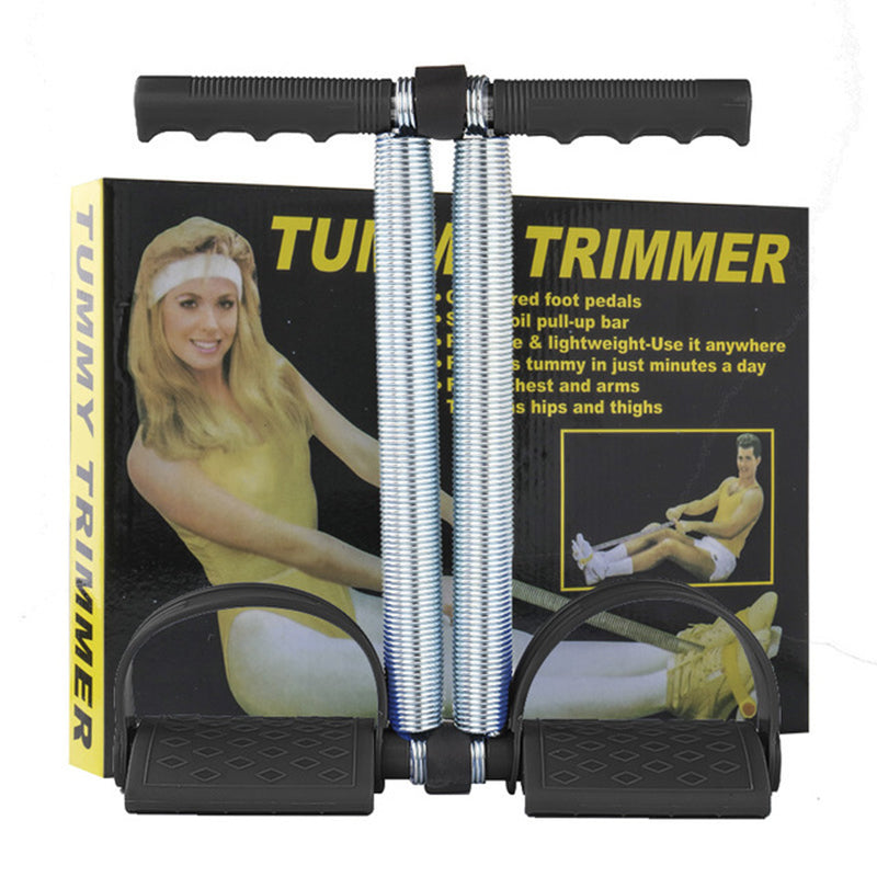 Single-Spring Tummy Trimmer & Resistance Fitness Exerciser