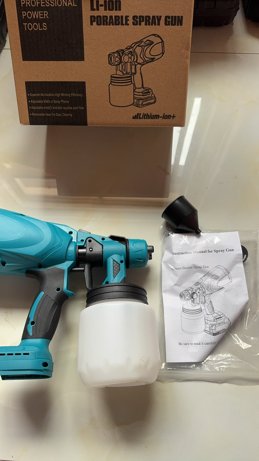 Cordless Electric Paint Spray Gun Set