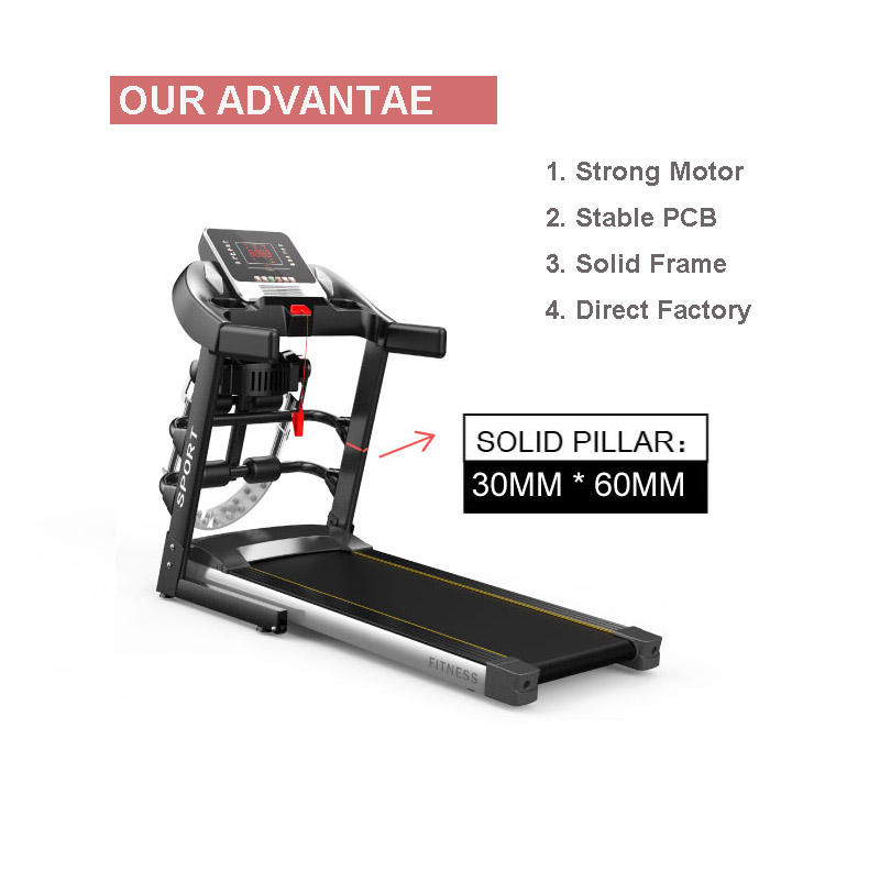 Heavy-Duty Electric Folding Treadmill & Fitness Running Machine